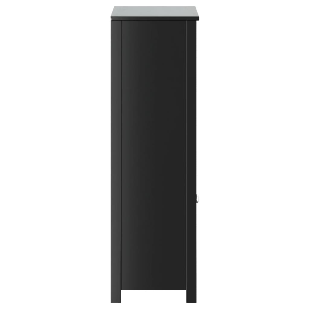 Badkamerkast Berg 69,5X34X110 Cm Massief Grenenhout