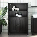 Badkamerkast Berg 69,5X34X110 Cm Massief Grenenhout