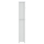 Toiletmeubel Berg 60X27X164,5 Cm Massief Hout