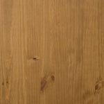 Hoge Kast Met Glazen Deur Flam 92X40X122,5 Cm Grenenhout Zwart En Donkergrijs