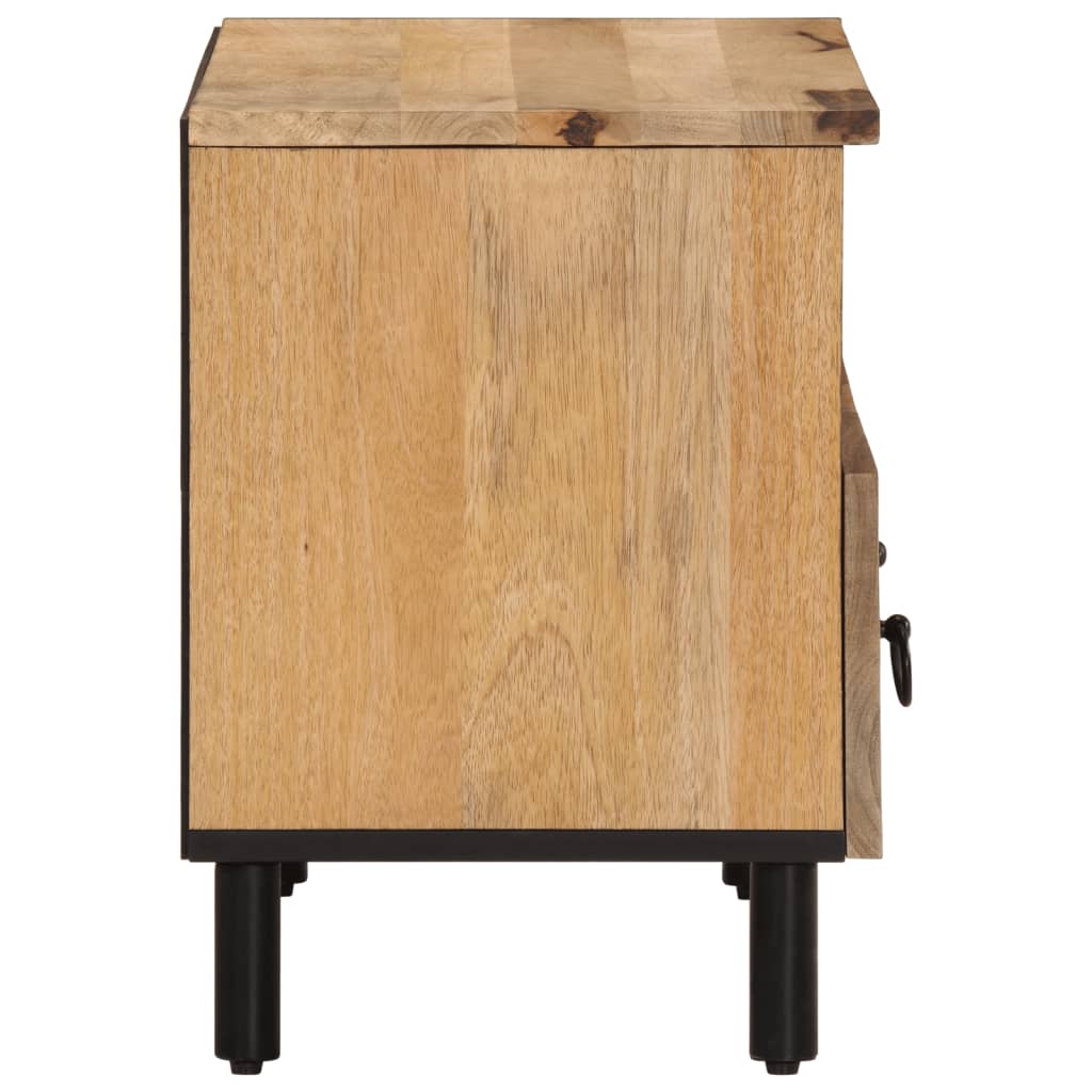 Tv-Meubel 70X33X46 Cm Massief Mangohout