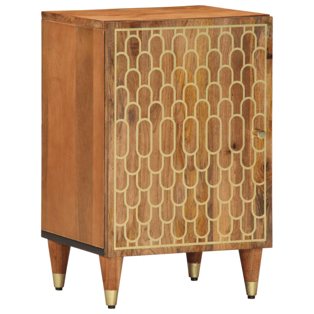Badkamerkast 38X33X58 Cm Massief Mangohout Donkergroen