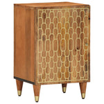 Badkamerkast 38X33X58 Cm Massief Mangohout Donkergroen