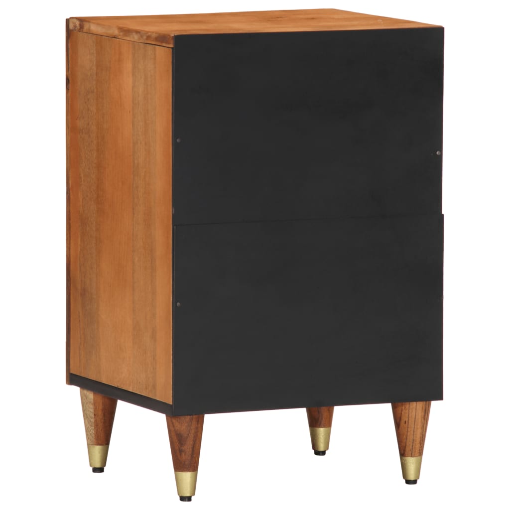 Badkamerkast 38X33X58 Cm Massief Mangohout Donkergroen