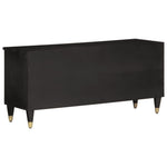 Tv-Meubel 100X33X46 Cm Massief Mangohout
