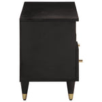 Tv-Meubel 100X33X46 Cm Massief Mangohout