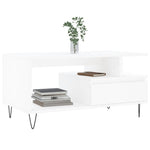 Salontafel 90X49X45 Cm Bewerkt Hout
