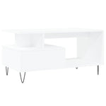 Salontafel 90X49X45 Cm Bewerkt Hout