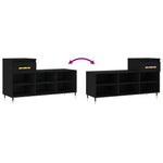 Schoenenkast 102X36X60 Cm Bewerkt Hout