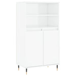 Hoge Kast 60X36X110 Cm Bewerkt Hout