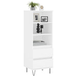 Hoge Kast 40X36X110 Cm Bewerkt Hout