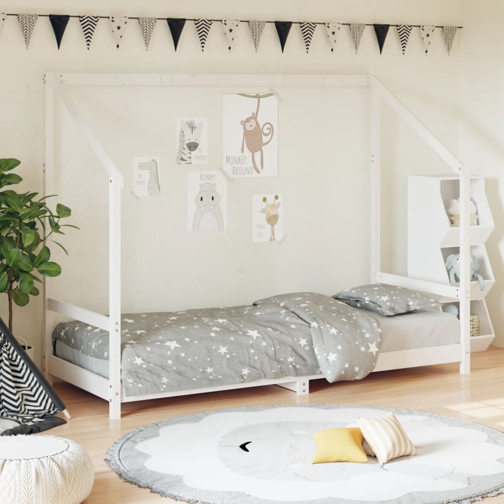 Kinderbedframe Massief Grenenhout