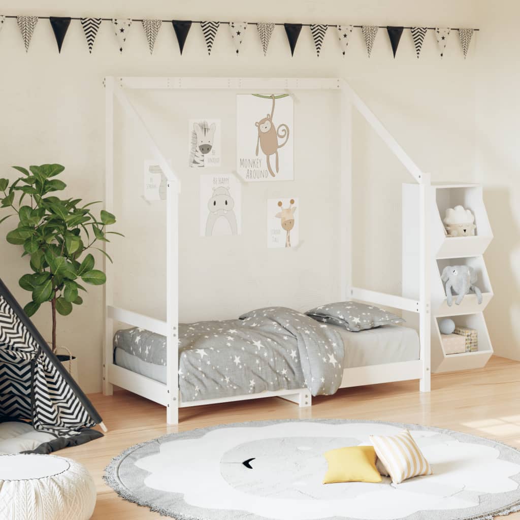 Kinderbedframe Massief Grenenhout