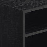 Tv-Meubel 112X31X45 Cm Massief Gerecycled Teakhout Crème