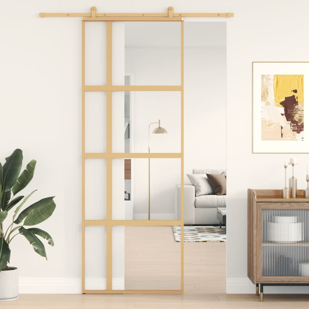 Schuifdeur Esg-Glas En Aluminium