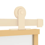 Schuifdeur 102,5X205 Cm Esg-Glas En Aluminium Kleurig Goud