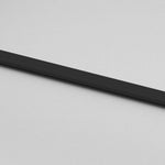 Schuifdeur Gehard Glas En Aluminium Zwart En Mat