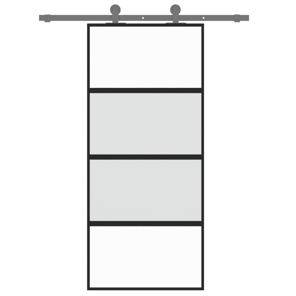 Schuifdeur Gehard Glas En Aluminium