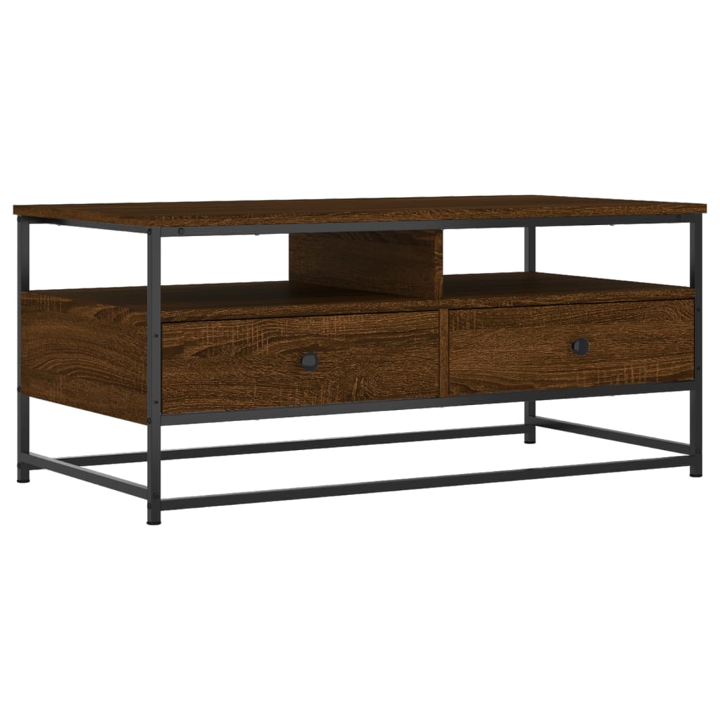Salontafel Bewerkt Hout