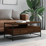 Salontafel Bewerkt Hout
