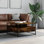 Salontafel Bewerkt Hout
