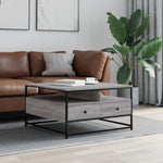 Salontafel Bewerkt Hout