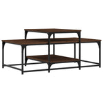 Salontafel 102X60X45 Cm Bewerkt Hout