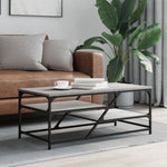 Salontafel 100X49X40 Cm Bewerkt Hout