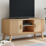 Tv-Meubel Olden 114X43X57 Cm Massief Grenenhout