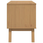Tv-Meubel Olden 114X43X57 Cm Massief Grenenhout