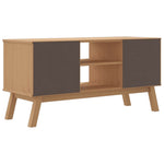 Tv-Meubel Olden 114X43X57 Cm Massief Grenenhout