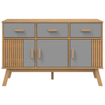 Dressoir Olden 114X43X73,5 Cm Massief Grenenhout