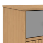 Dressoir Olden 114X43X73,5 Cm Massief Grenenhout