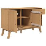 Dressoir Olden 114X43X73,5 Cm Massief Grenenhout