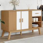 Dressoir Olden 114X43X73,5 Cm Massief Grenenhout