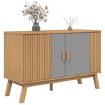 Dressoir Olden 114X43X73,5 Cm Massief Grenenhout
