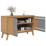 Dressoir Olden 114X43X73,5 Cm Massief Grenenhout