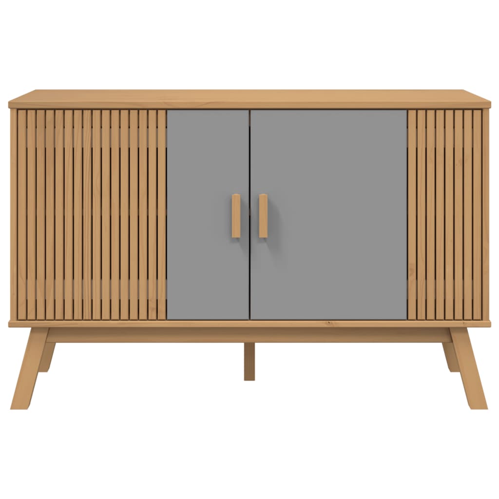 Dressoir Olden 114X43X73,5 Cm Massief Grenenhout