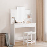 Kaptafel Met Spiegel 96X39X142 Cm