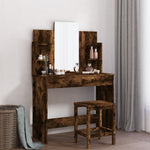 Kaptafel Met Spiegel 96X39X142 Cm