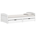 Slaapbank Met 2 Lades Irun 90X200 Cm Massief Grenenhout