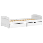 Slaapbank Met 2 Lades Irun 90X200 Cm Massief Grenenhout