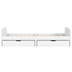 Slaapbank Met 2 Lades Irun 90X200 Cm Massief Grenenhout
