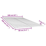 Lattenbodems 2 St Met 48 Latten 80X200 Cm