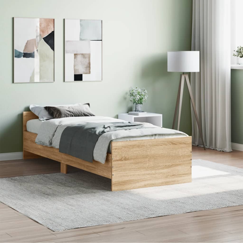 Bedframe Met Hoofd- En Voeteneinde