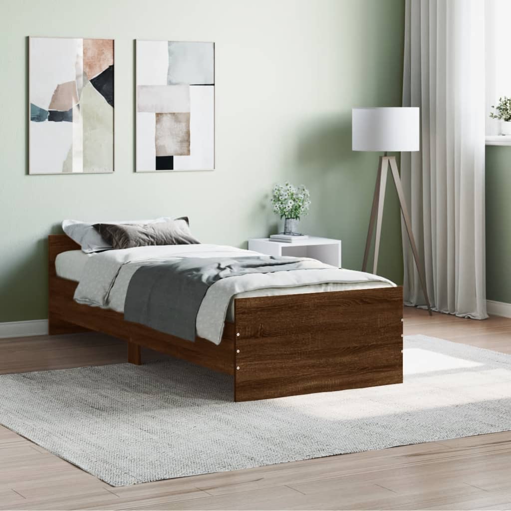 Bedframe Met Hoofd- En Voeteneinde