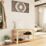 Schoenenrek 3-Laags 70X27,5X45 Cm Bamboe