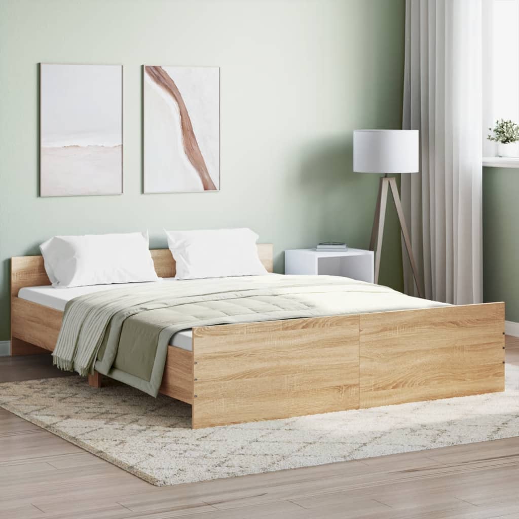 Bedframe Met Hoofd- En Voeteneinde