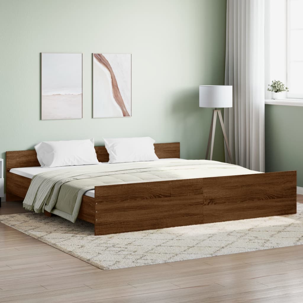 Bedframe Met Hoofd- En Voeteneinde