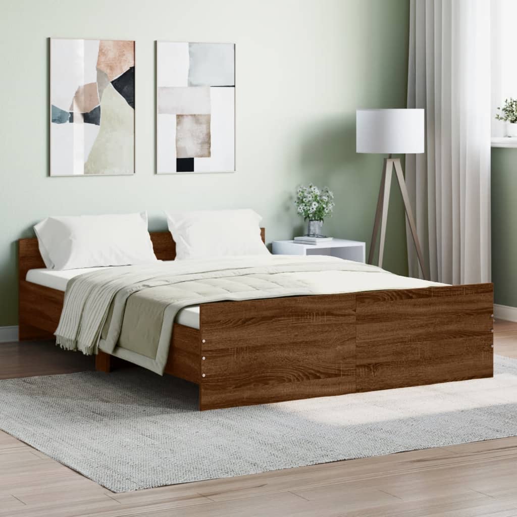 Bedframe Met Hoofd- En Voeteneinde